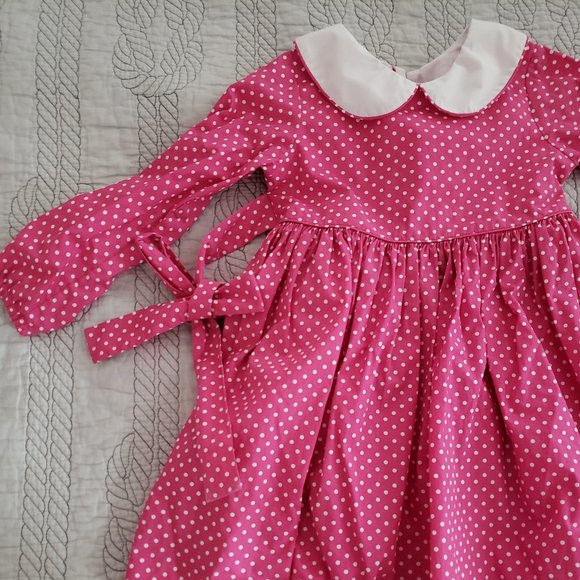 Kelly's Kids Other - Girls Size 4, Pink Dress with Polka Dots